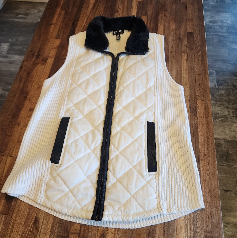 Jones New York Womens Sweater Vest